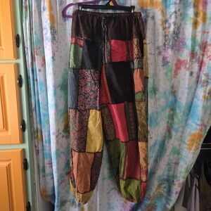 Parava Tie Dye Patchwork Pants